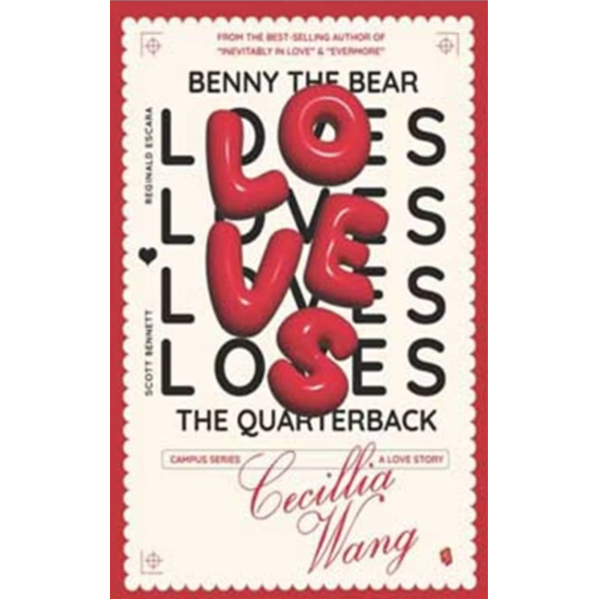 Benny the bear loves the quartback