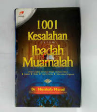 Image of 1001 Kesalahan dalam Beribadah dan Bermuamalah