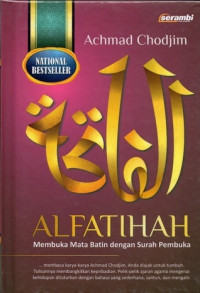 Image of Alfatihah :  Membuka Mata Batin dengan Surah Pembuka