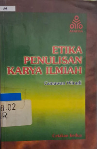 Image of Etika penulisan karya ilmiah