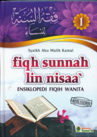 Image of fiqh sunnah lin nissa' jilid 1 :  Ensiklopedi fiqih wanita