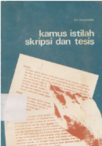 Image of Kamus istilah skripsi dan tesis