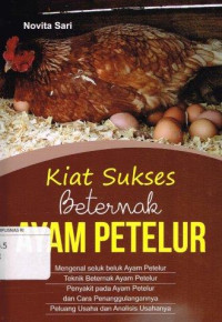 Image of Kiat Sukses Beternak Ayam Petelur