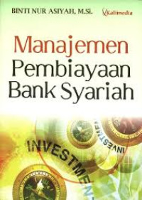 Image of Manajemen pembiayaan bank syariah