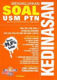 Image of Menaklukkan soal usm ptn kedinasan