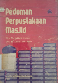 Image of Pedoman perpustakaan masjid