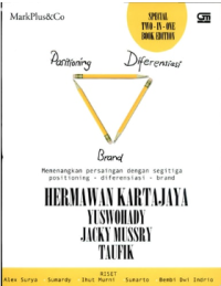 Image of Positioning, diferensiasi, dan brand  oleh Hermawan Kartajaya