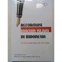 Image of Reformasi hukum islam di Indonesia