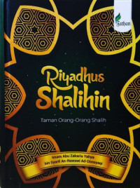 Image of Riyadhus shalihin :  taman orang-orang shalih
