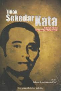 Image of Tidak Sekedar Kata :  Empat tahun menjadi juru bicara