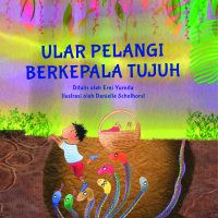 Image of Ular Pelangi Berkepala Tujuh