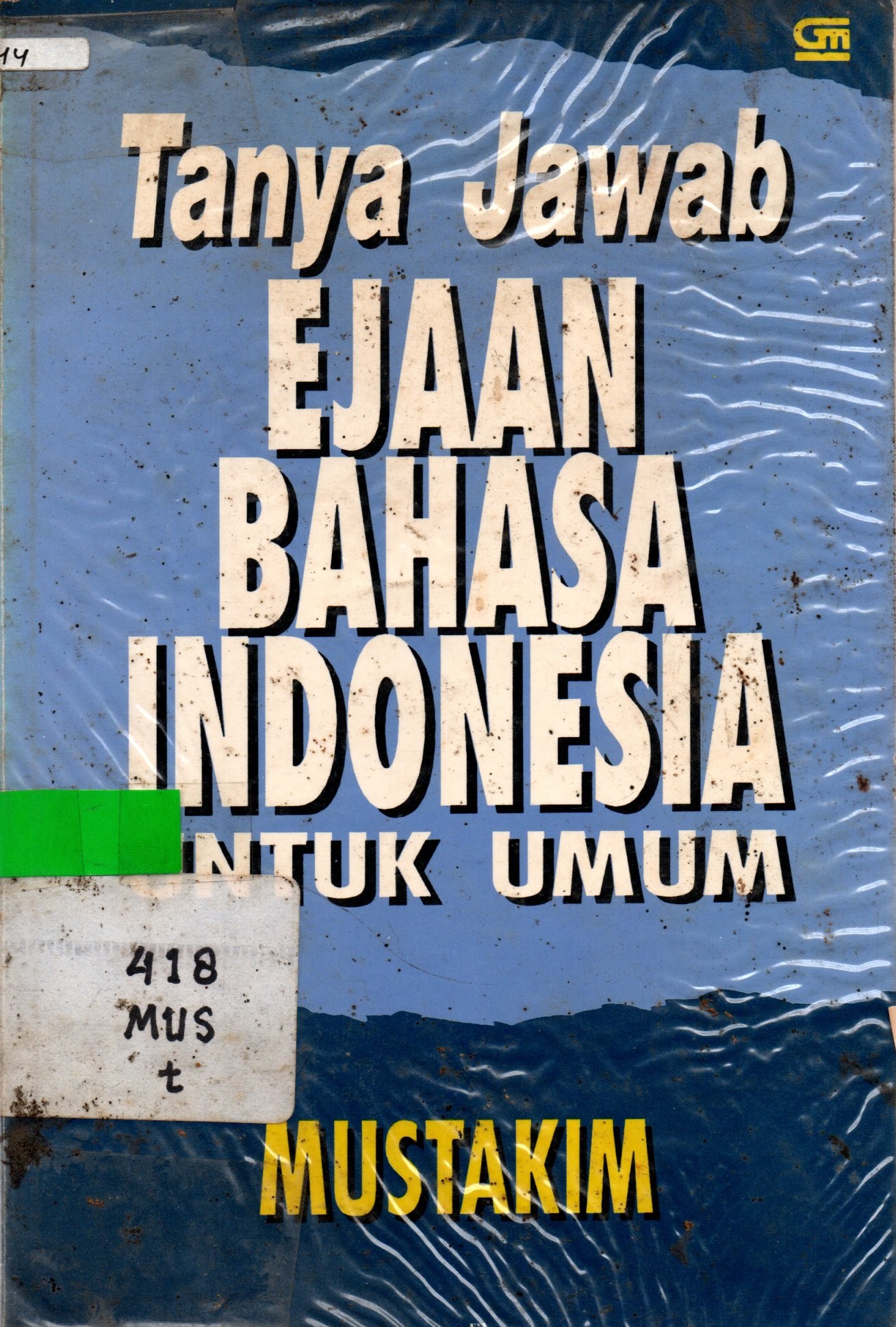 Sampul Tanya Jawab Ejaan Bahasa Indonesia Untuk Umum / Mustakim