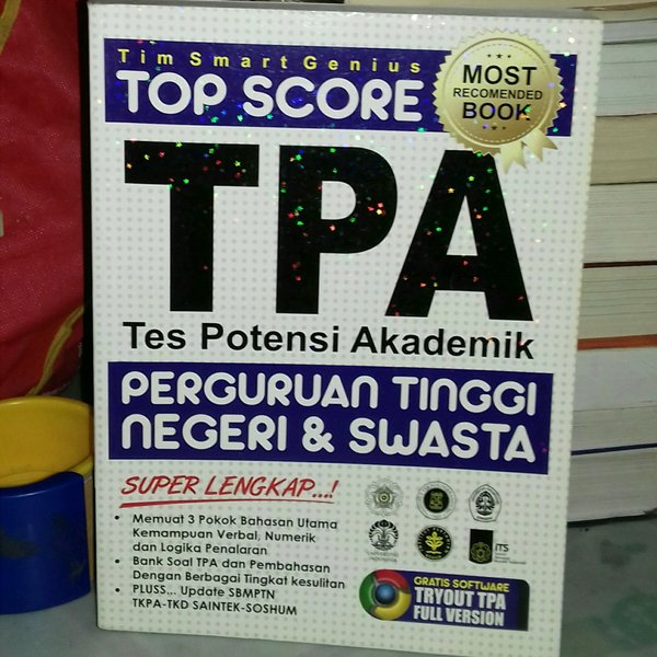 Sampul Tes Potensi Akademik Perguruan Tinggi Negeri Dan Swasta / Tim Smart Genius