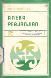 Sampul Aneka Perjanjian / Subekti