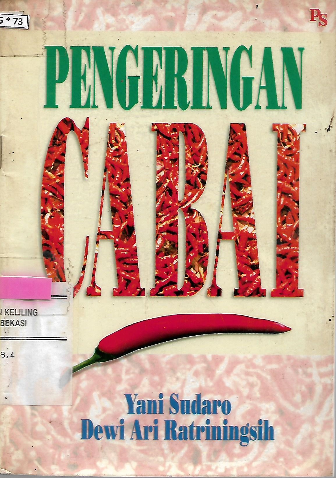 Cover Pengeringan cabai / Yani Sudaro