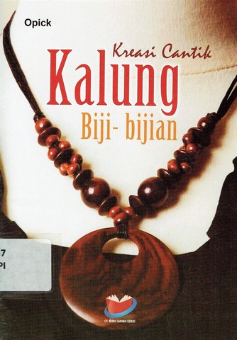 Sampul Kreasi cantik kalung biji-bijian / Opick