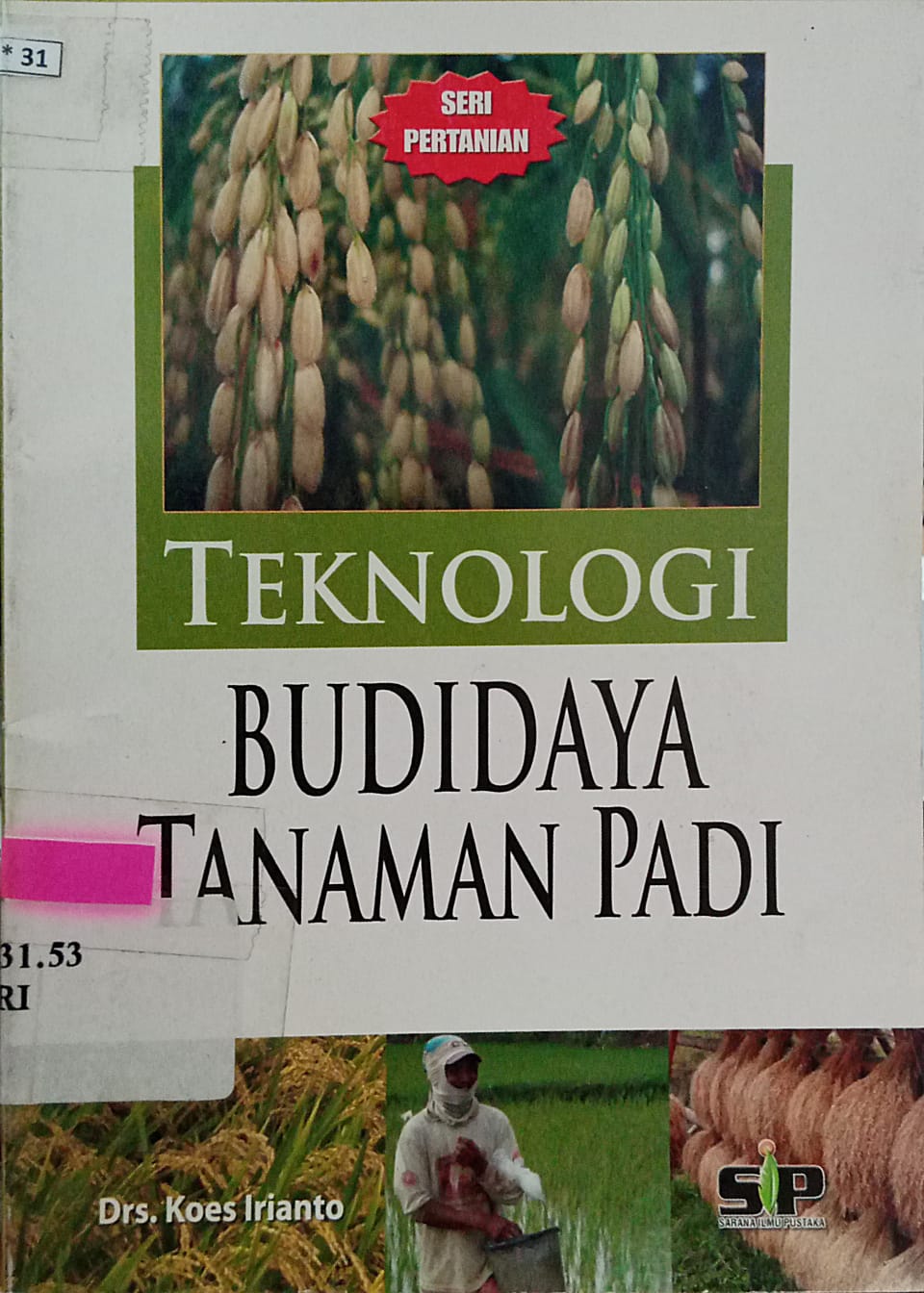 Sampul Teknologi Budidaya Tanaman padi / Drs. Koes Irianto