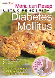 Sampul Menu dan resep untuk penderita diabetes mellitus / Rita ramayulis