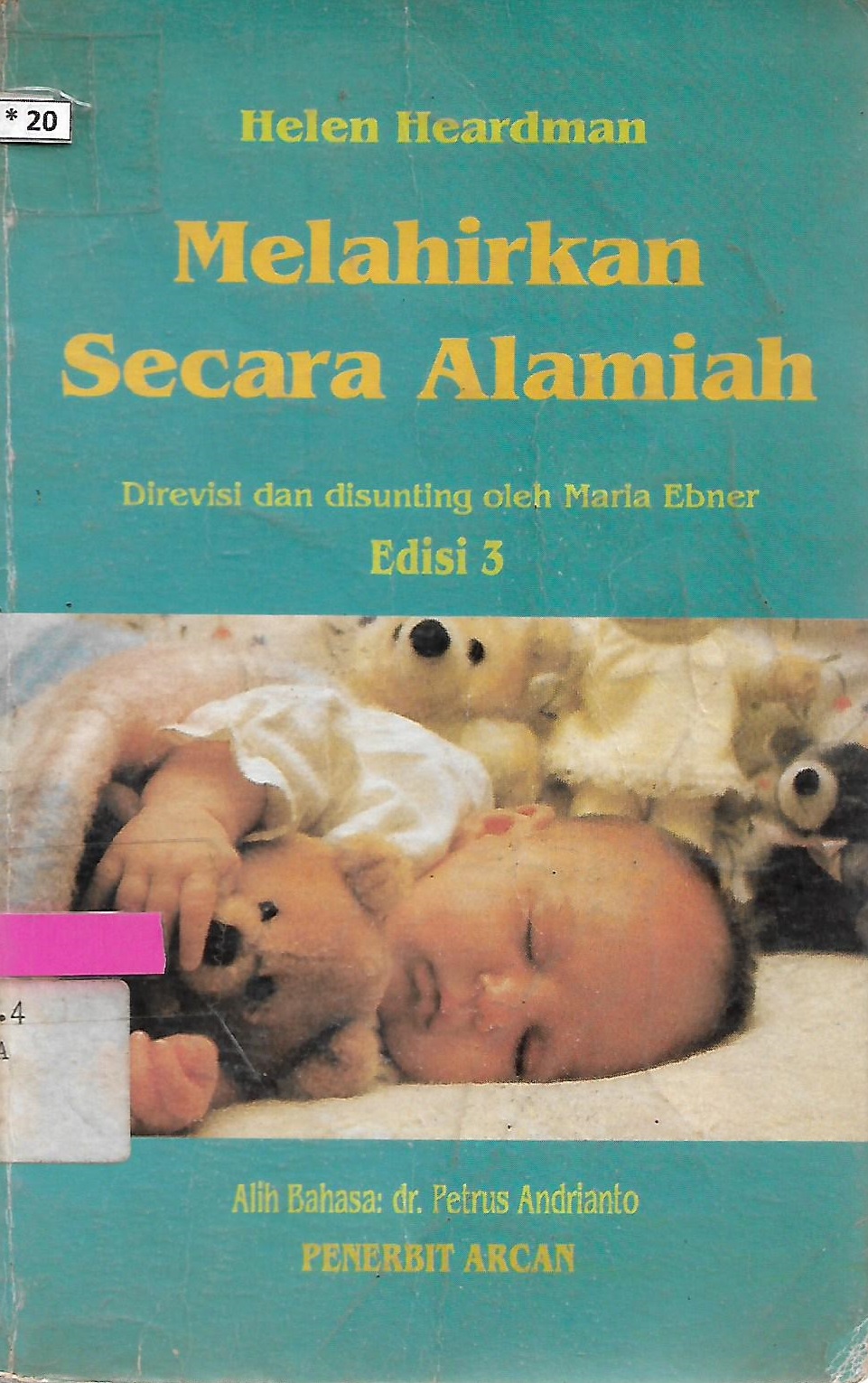Sampul Melahirkan secara alamiah / Heardman Helen