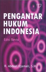 Cover Pengantar hukum Indonesia / R. Abdoel Djamali