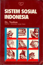 Sampul Sistem sosial Indonesia / Nasikun