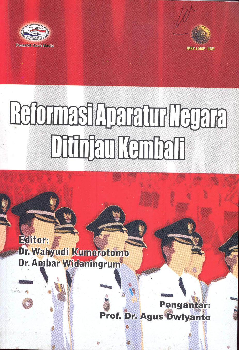 Cover Reformasi Aparatur Negara Ditinjau Kembali / Agus Dwiyanto