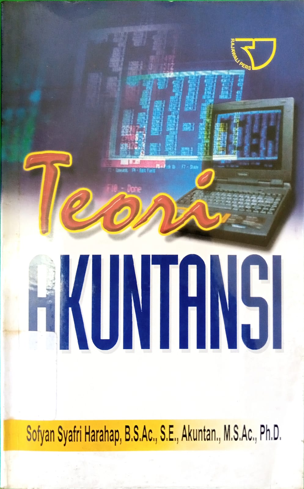 Sampul Teori akuntansi / Sofyan Syafri Harahap