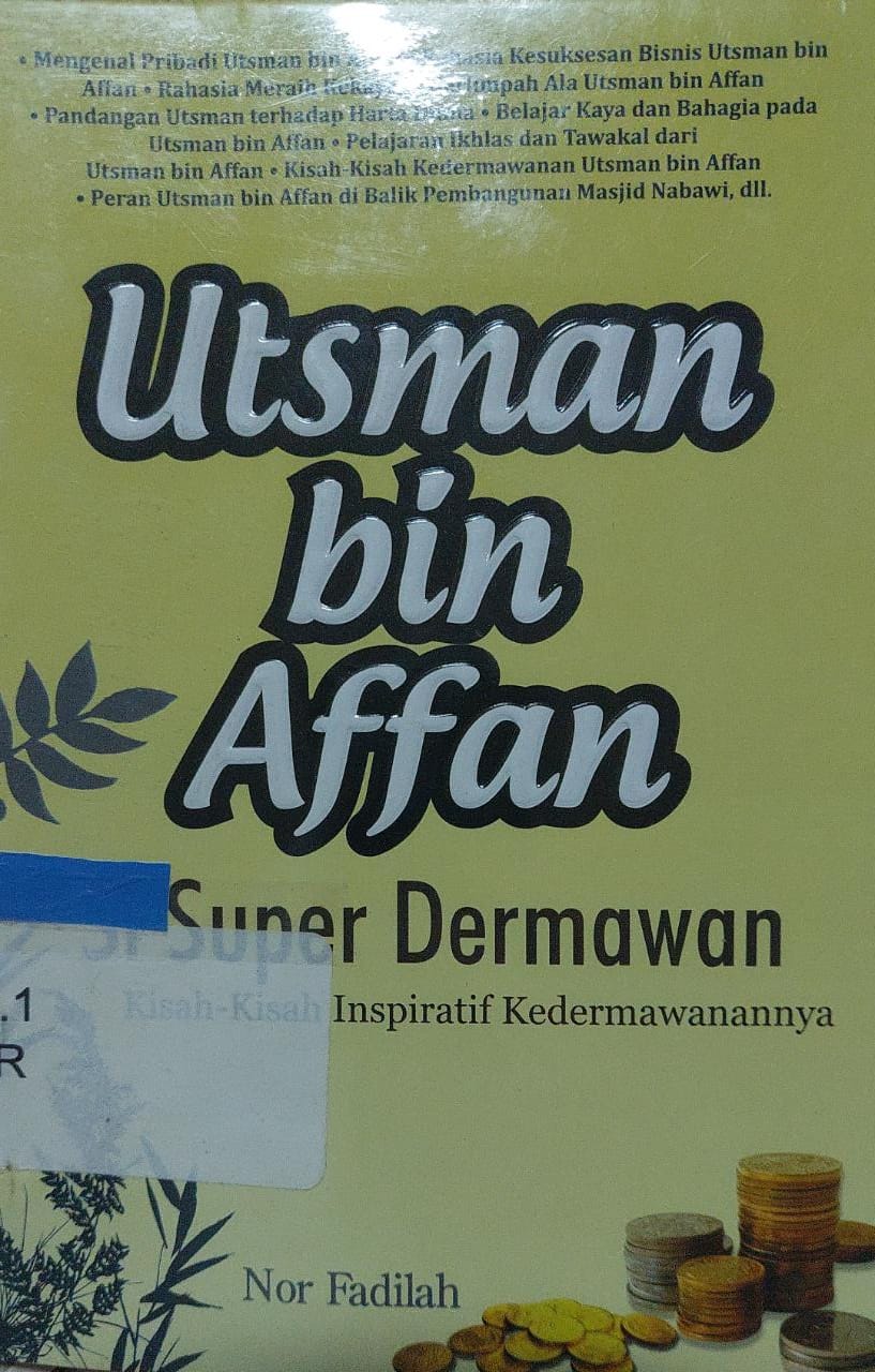 Sampul Utsman Bin Affan / Nor Fadilah