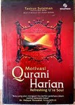Sampul Motivasi Qurani harian :  refreshing U're soul / Tasirun Sulaiman