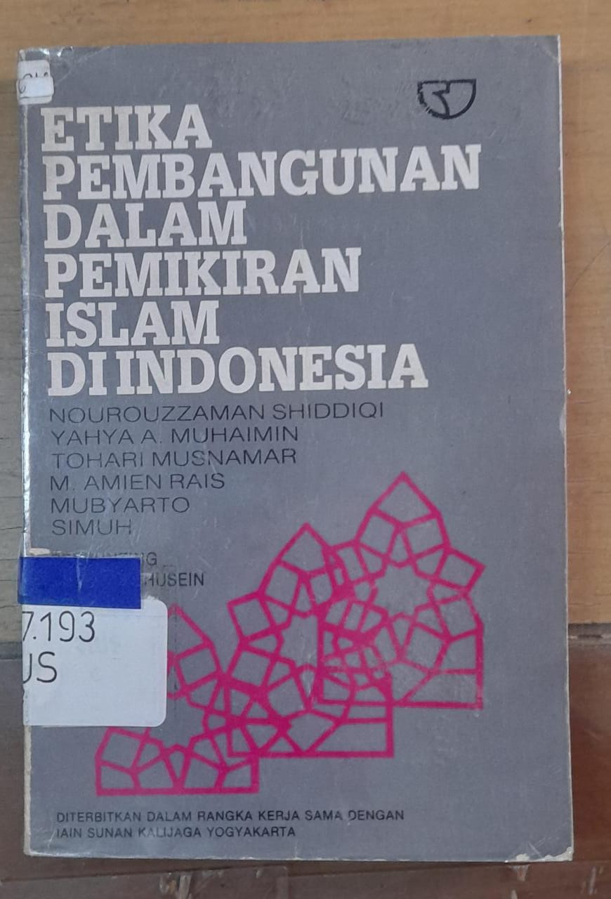 Sampul Etika Pembangunan dalam Pemikiran Islam di Indonesia / Machnun Husein (editor)