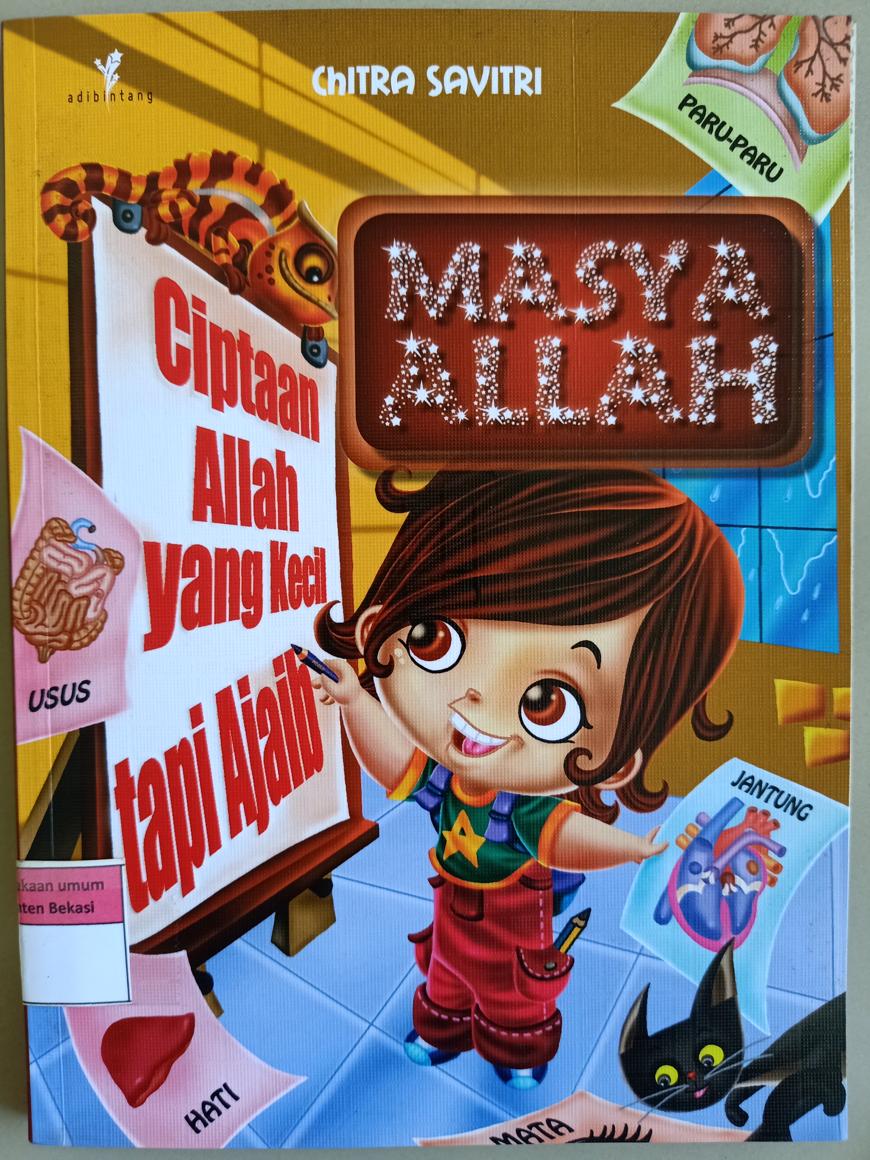 Sampul Keajaiban panca indera manusia / Chitra savitri