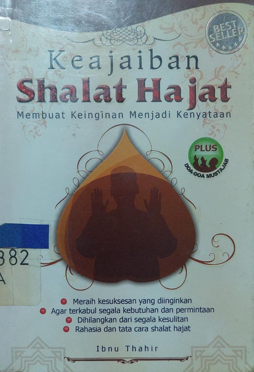 Sampul Keajaiban Shalat Hajat / Ibnu Thahir