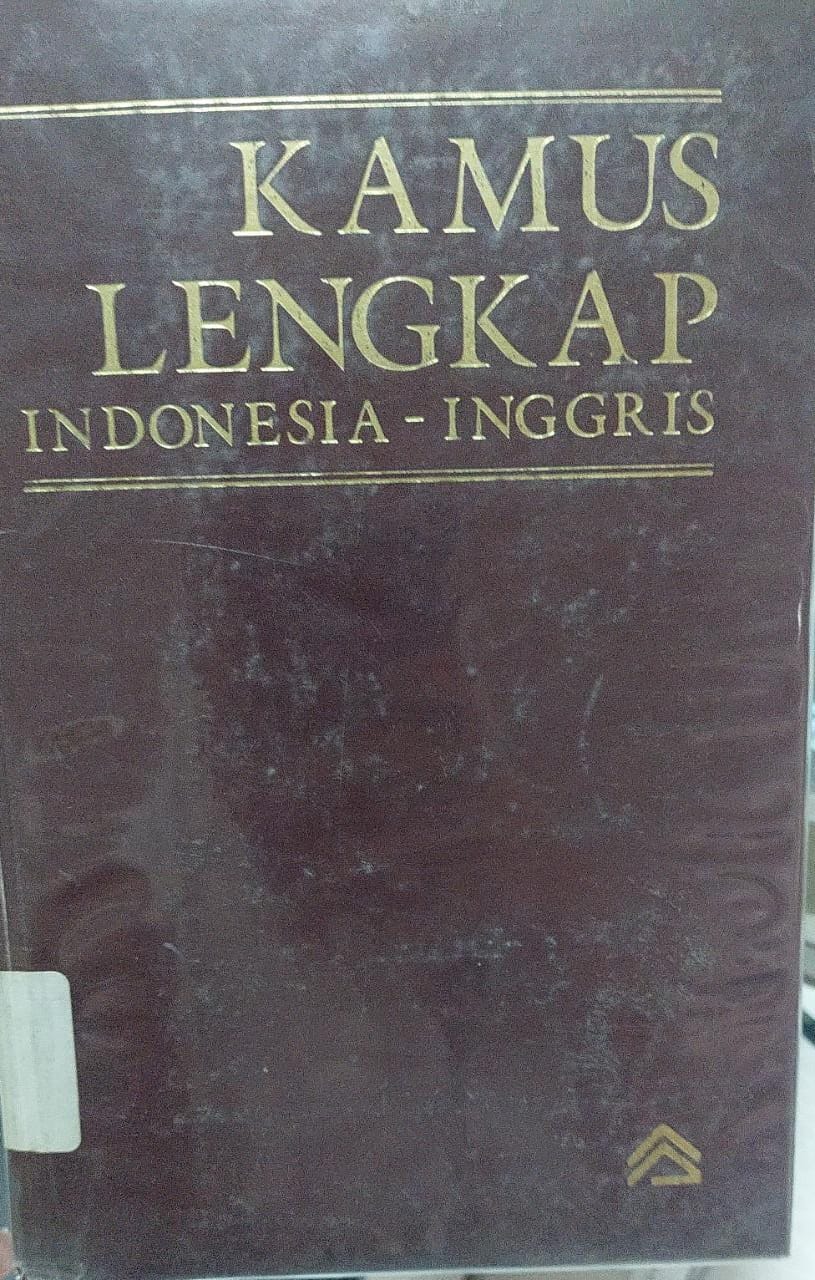 Sampul Kamus Lengkap Indonesia - Inggris