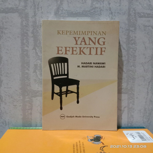 Sampul Kepemimpinan Yang Efektif / Hadari Nawawi