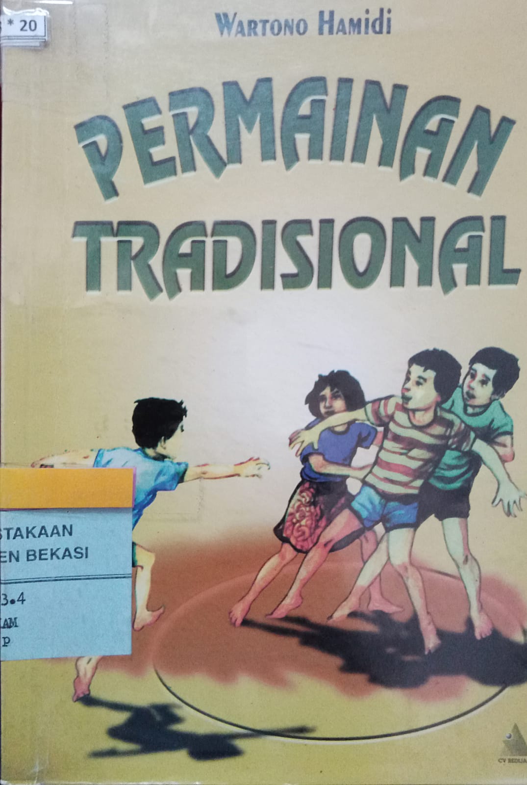 Sampul Permainan tradisional / Wartono Hamidi