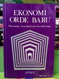 Sampul Ekonomi Orde Baru / Anne Booth (Penyunting)