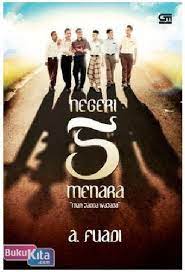Sampul Negeri 5 Menara :  man jadda wajada / A. Fuadi