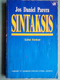 Sampul SINTAKSIS :  Edisi kedua / JOS DANIEL PARERA