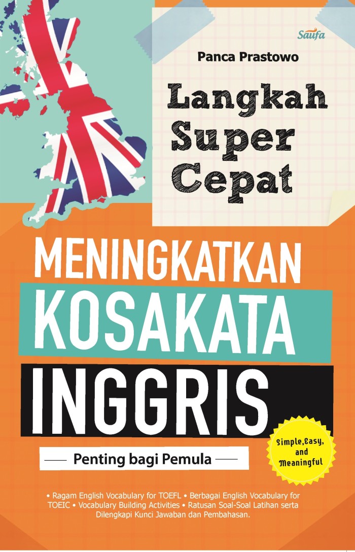 Cover Langkah Super Cepat Meningkatkan Kosakata Inggris / Panca Prastowo