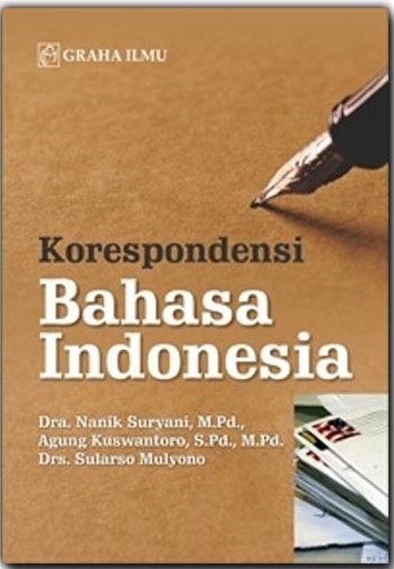 Sampul Korespondensi Bahasa Indonesia / Nanik Suryani