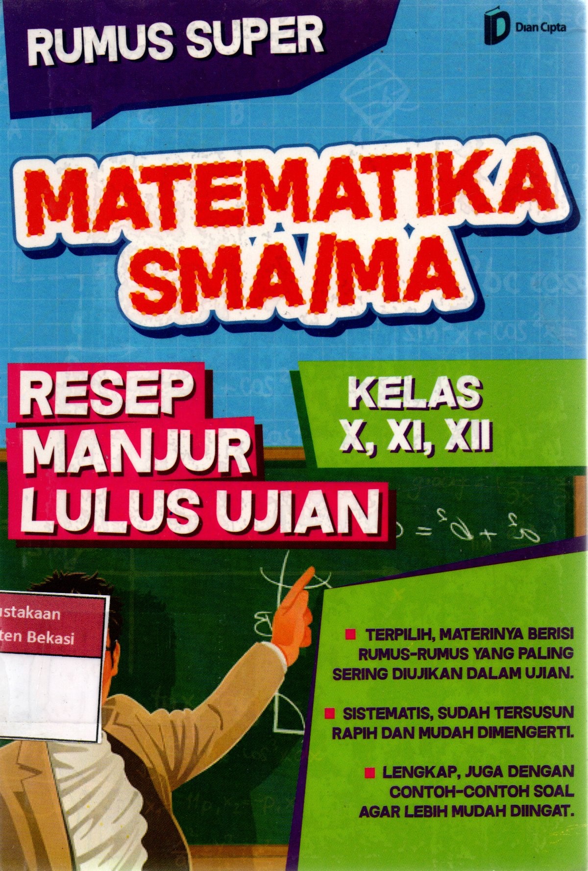 Cover Rumus Super Matematika SMA/MA / Fadel Aprilia