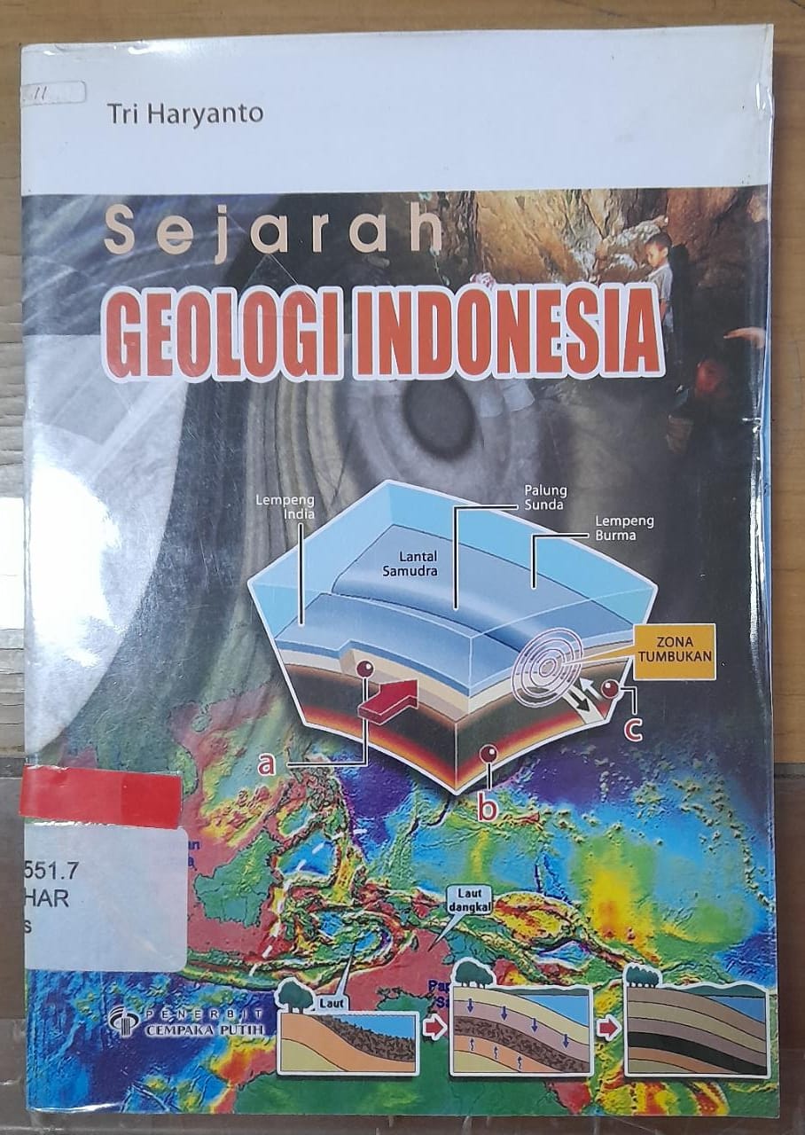 Sampul Sejarah Geologi Indonesia / Tri Haryanto