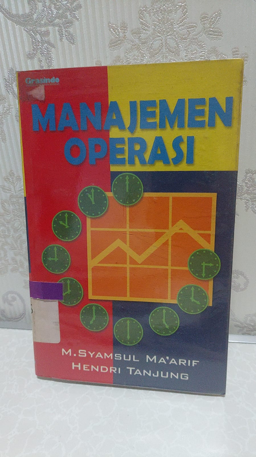 Cover Manajemen Operasi / Mohamad Syamsul Ma'arif, Hendri Tanjung