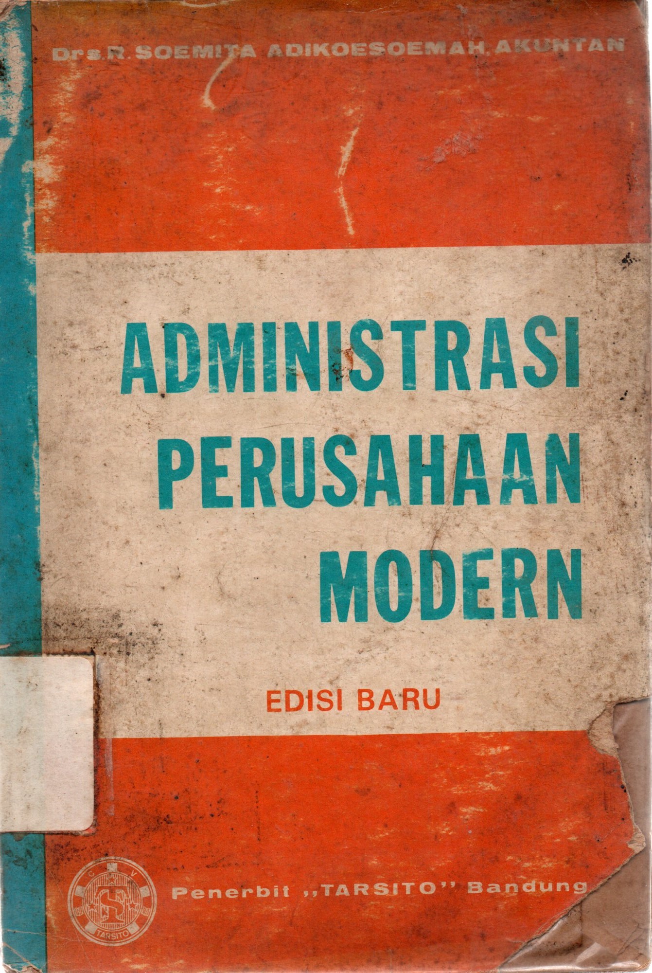 Cover Administrasi Perusahaan Modern / Soemita Adikoesoemah