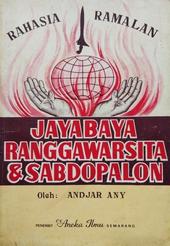 Sampul Rahasia Ramalan Jayabaya , Ranggawarsita & Sabda Palon / Andjar Any