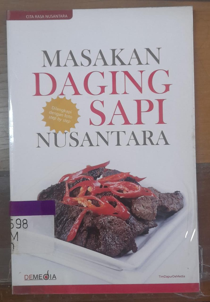 Sampul Masakan Daging Sapi Nusantara / Tim Dapur DeMedia