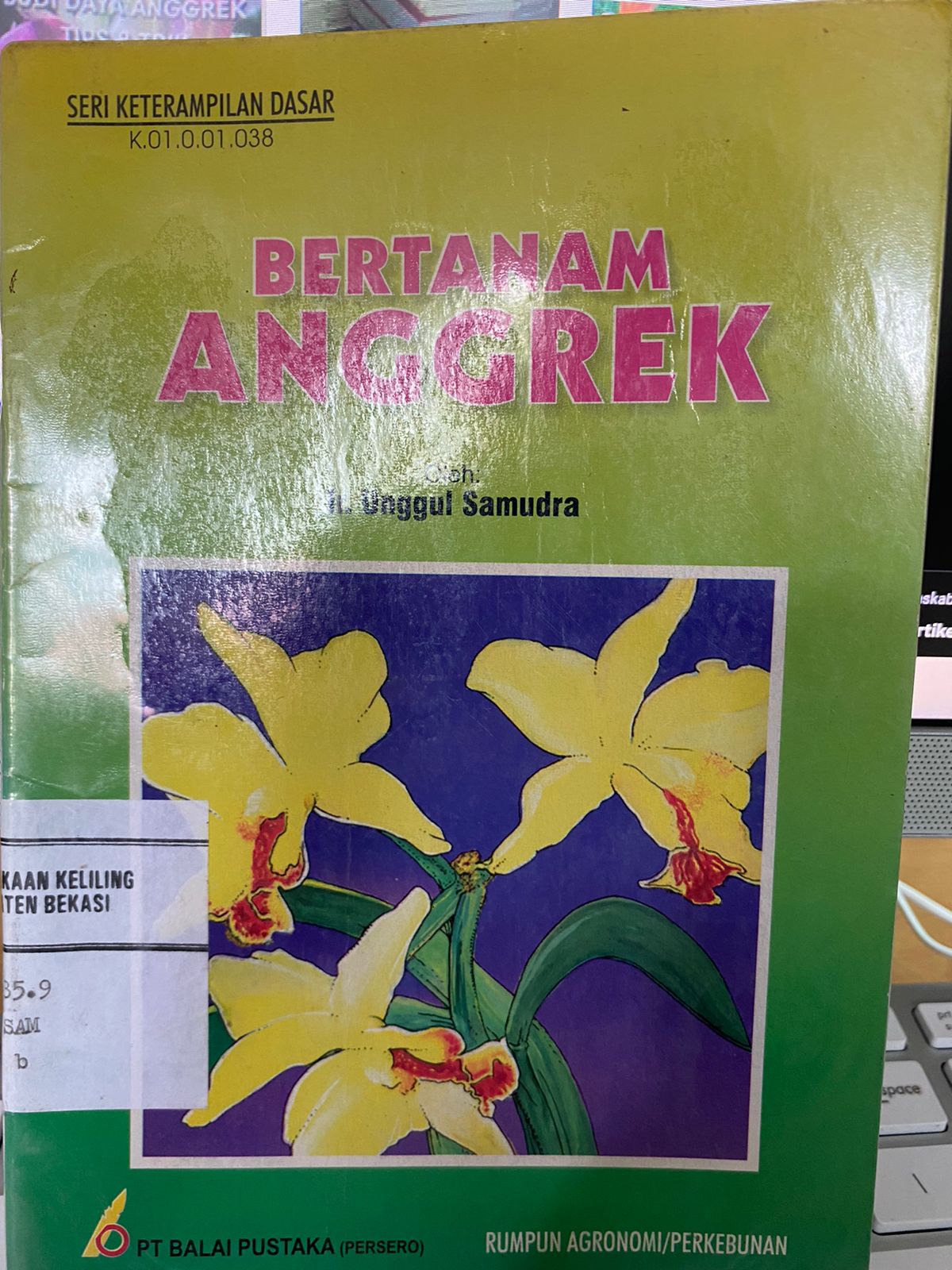 Sampul Bertanam Anggrek / Unggul Samudra