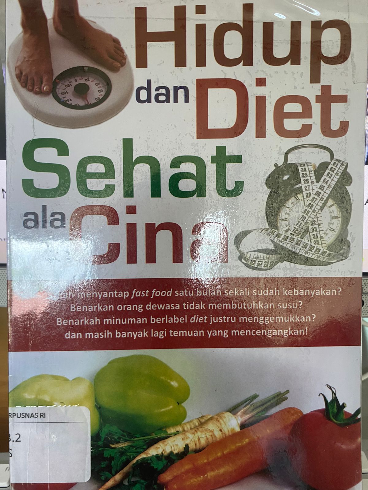 Sampul Hidup dan Diet Sehat Ala Cina / Jason Bussell