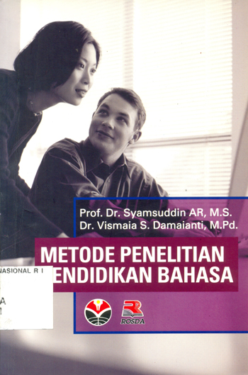 Sampul Metode penelitian pendidikan bahasa / Syamsuddin AR., Vismaia S. Damaianti