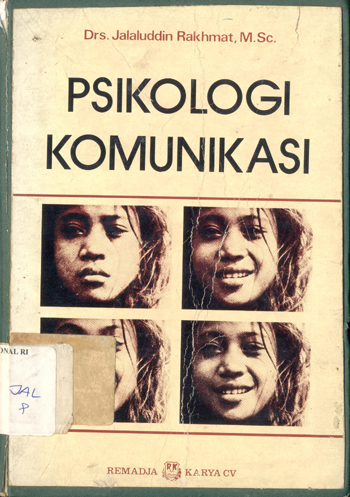 Cover Psikologi komunikasi / Jalaluddin Rakhmat
